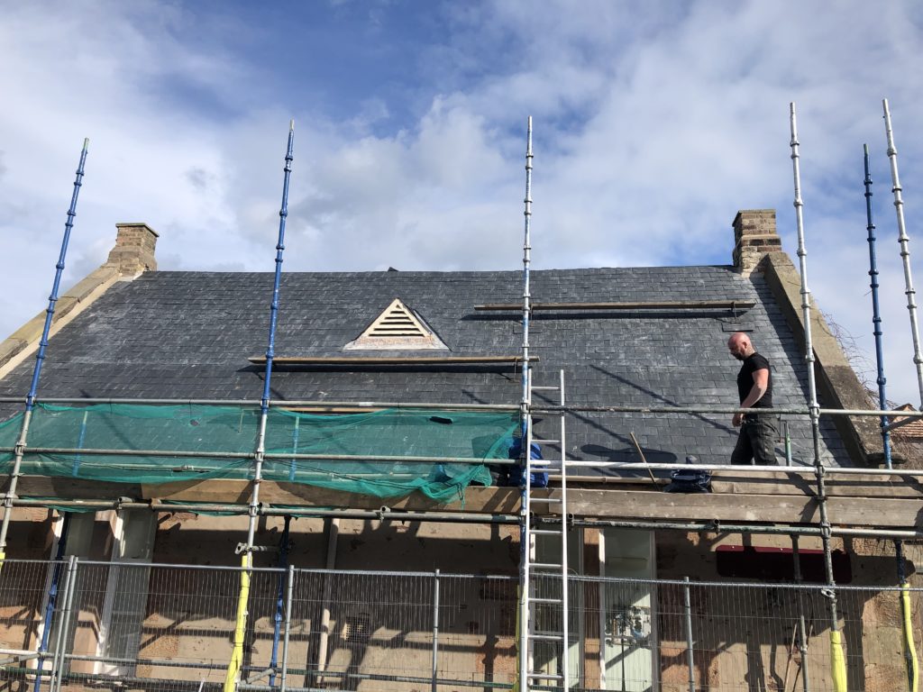 new roof fitting
